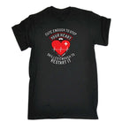 Cute Enough To Stop Your Heart V2 - Mens Funny T-Shirt Tshirts - 123t Australia | Funny T-Shirts Mugs Novelty Gifts