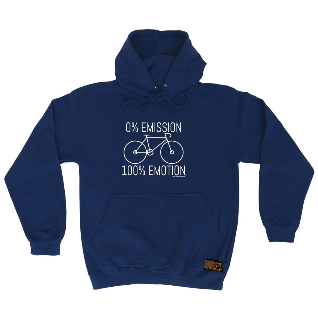 Cycling Rltw 0 Emissions 100 Emotion - Funny Novelty Hoodies Hoodie - 123t Australia | Funny T-Shirts Mugs Novelty Gifts