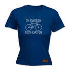 Cycling Rltw 0 Emissions 100 Emotion - Funny Novelty Womens T-Shirt T Shirt Tshirt - 123t Australia | Funny T-Shirts Mugs Novelty Gifts