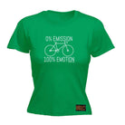 Cycling Rltw 0 Emissions 100 Emotion - Funny Novelty Womens T-Shirt T Shirt Tshirt - 123t Australia | Funny T-Shirts Mugs Novelty Gifts