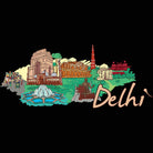 Delhi India Country Flag Destination - Mens 123t Funny T-Shirt Tshirts