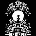 Dont Be Insecure About Your Body - Mens 123t Funny T-Shirt Tshirts
