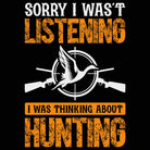Duck Wasnt Listening I Was Thinking About Hunting - Mens 123t Funny T-Shirt Tshirts