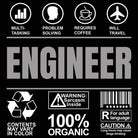 Engineer Sarcastic Humour - Mens 123t Funny T-Shirt Tshirts