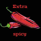 Extra Spicy Chillies - Mens 123t Funny T-Shirt Tshirts