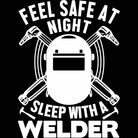 Feel Safe At Night Welder - Mens 123t Funny T-Shirt Tshirts