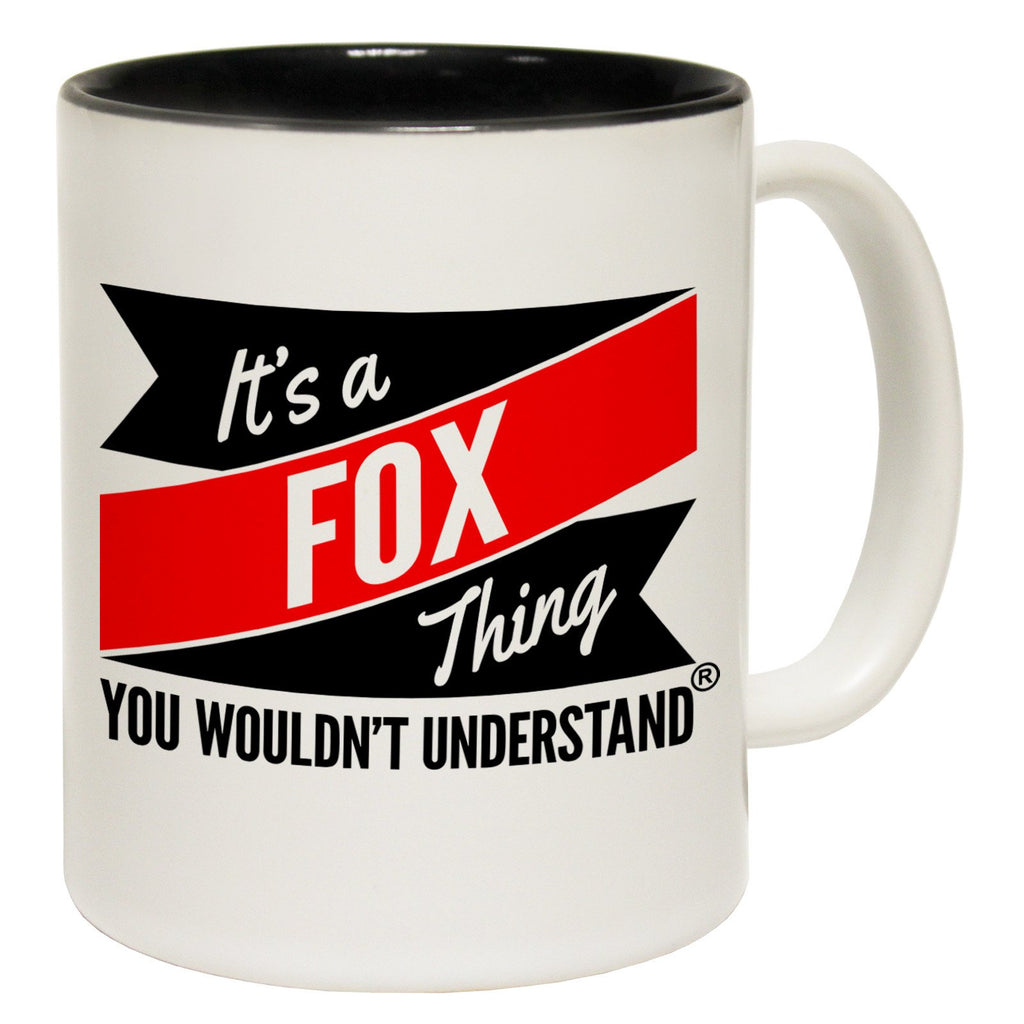 123t New It's A Fox Thing You Wouldn't Understand Funny Mug, 123t Mugs