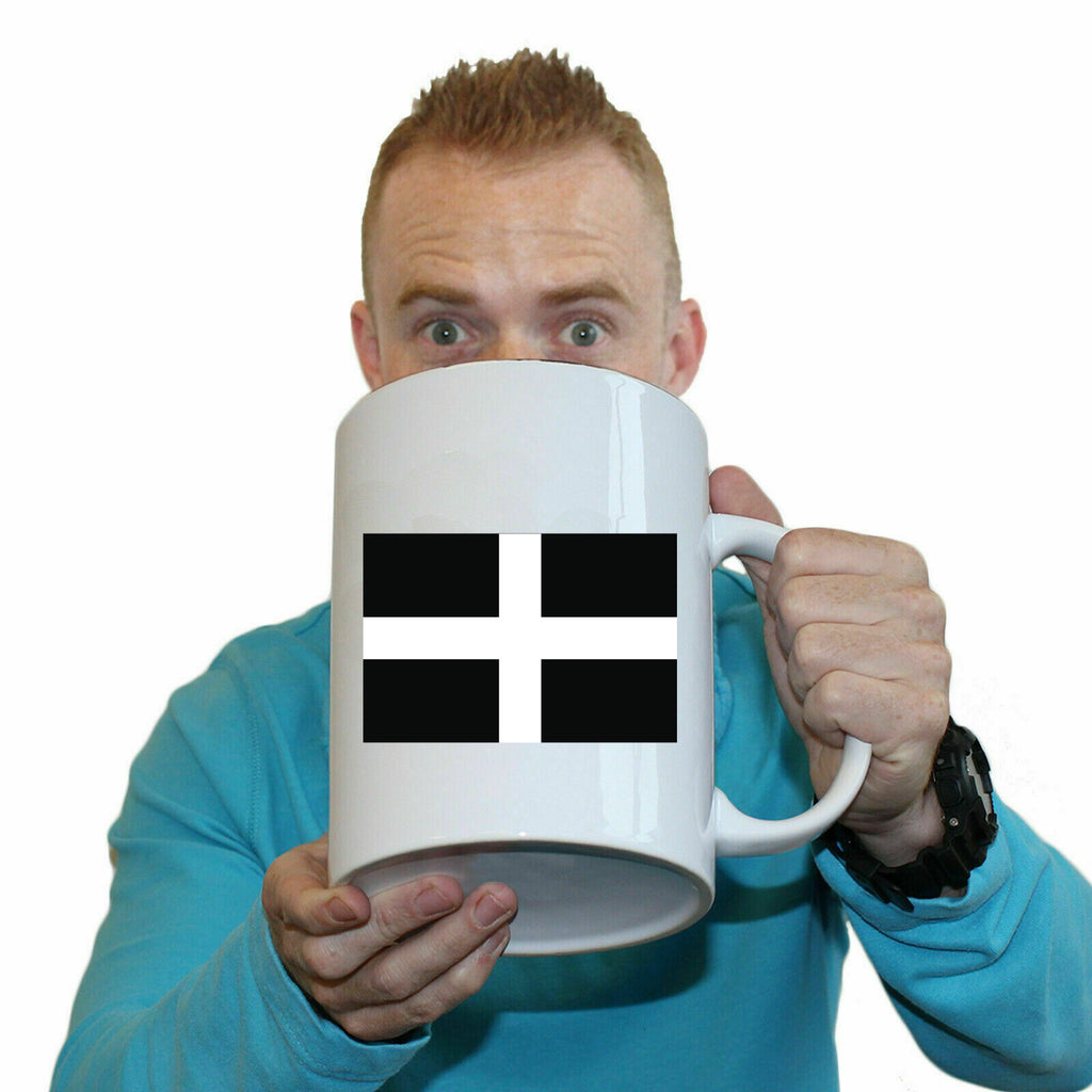 Cornwall Flag - Funny Giant 2 Litre Mug Cup