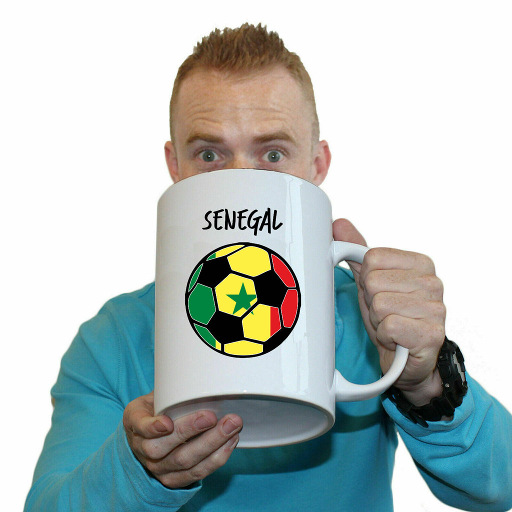 Senegal Football - Funny Giant 2 Litre Mug