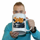 Surfing California Surf Car - Funny Giant 2 Litre Mug