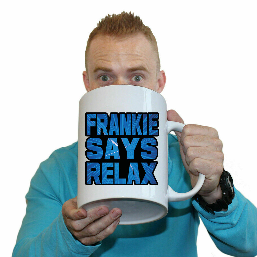 Frankie Blue Lazer - Funny Giant 2 Litre Mug Cup