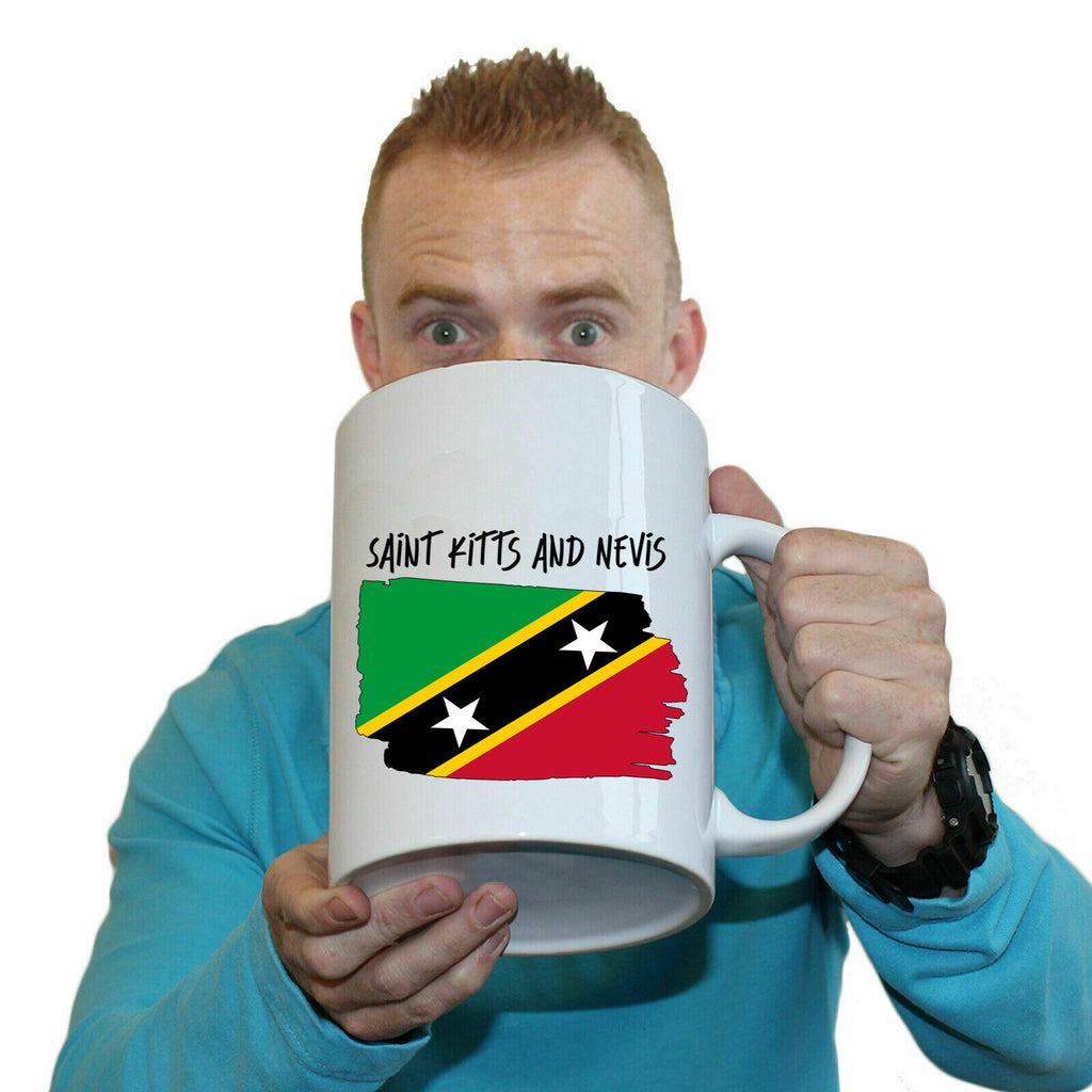Saint Kitts And Nevis - Funny Giant 2 Litre Mug