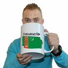 Turkmenistan - Funny Giant 2 Litre Mug
