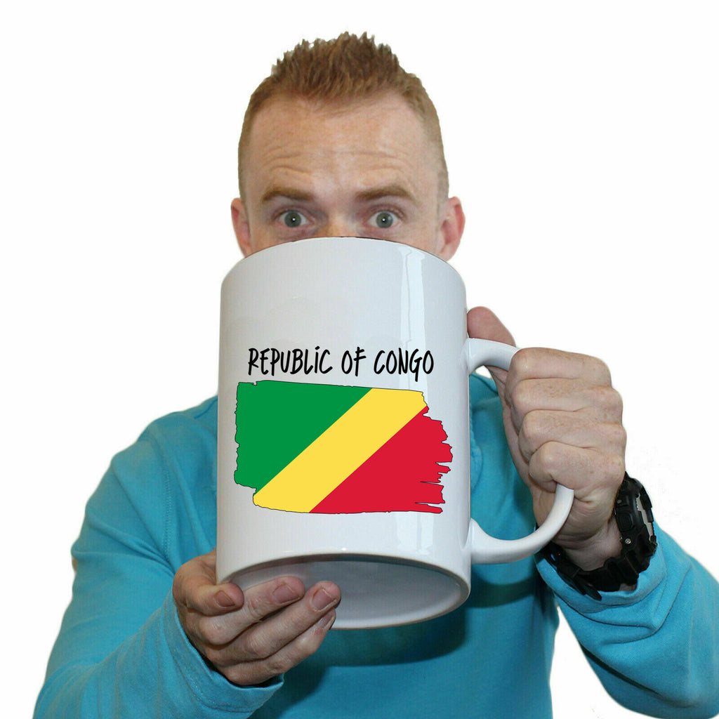 Republic Of Congo - Funny Giant 2 Litre Mug