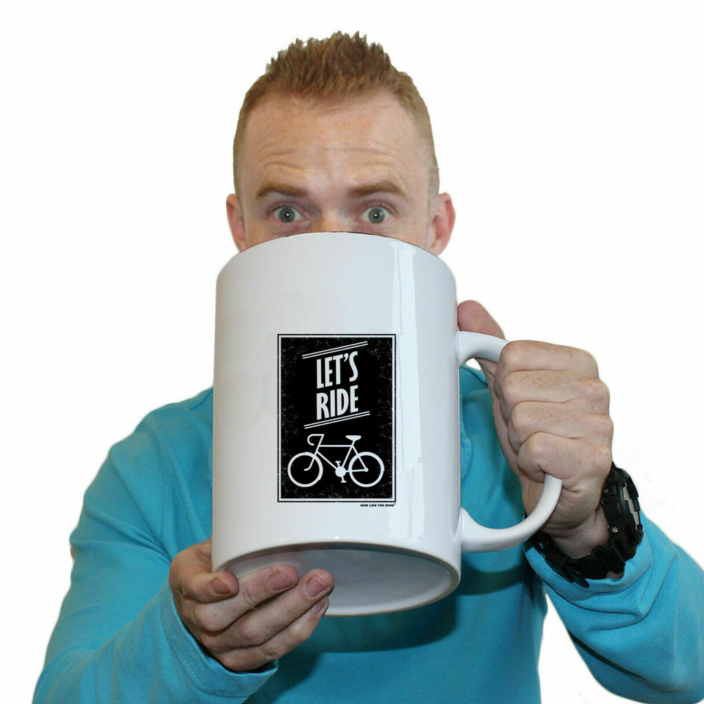 Rltw Lets Ride - Funny Giant 2 Litre Mug