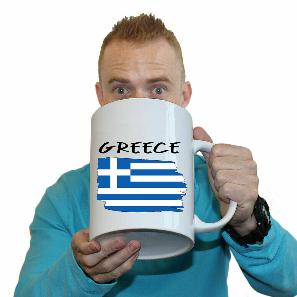 Greece - Funny Giant 2 Litre Mug