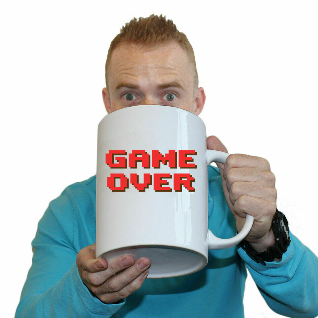Game Over Gamer - Funny Giant 2 Litre Mug Cup