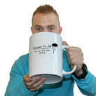 Parachute For Sale Worn Once - Funny Giant 2 Litre Mug