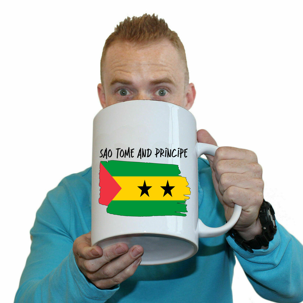 Sao Tome And Principe - Funny Giant 2 Litre Mug
