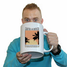 Santa Monica California Surfing Surf - Funny Giant 2 Litre Mug