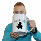 Designersaur Donosaur - Funny Giant 2 Litre Mug