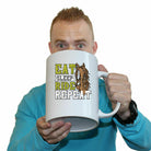 Eat Sleep Ride Repeat - Funny Giant 2 Litre Mug