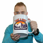 Take A Hike Hiking - Funny Giant 2 Litre Mug