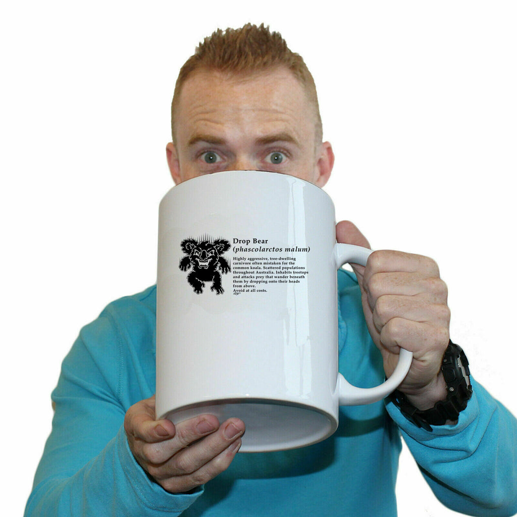Drop Bear Definition Australia - Funny Giant 2 Litre Mug Cup