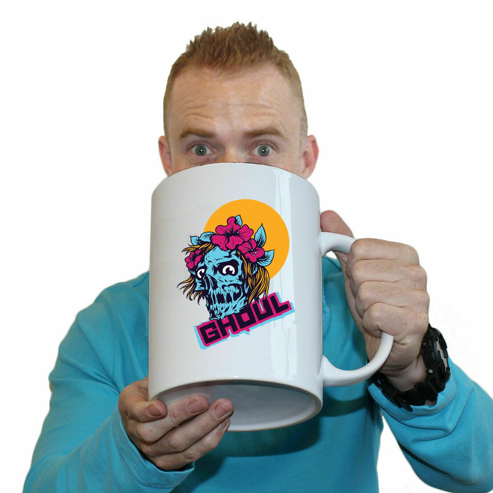 Ghoul Scary Monster - Funny Giant 2 Litre Mug