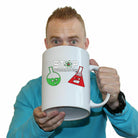 Stop Overreacting - Funny Giant 2 Litre Mug