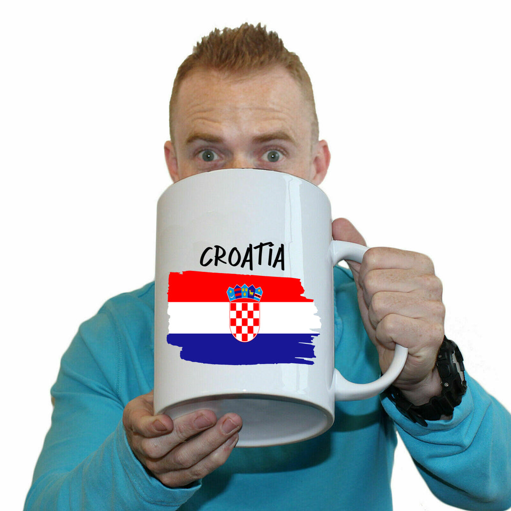 Croatia - Funny Giant 2 Litre Mug