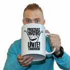 Procrastinators Unite Tomorrow - Funny Giant 2 Litre Mug