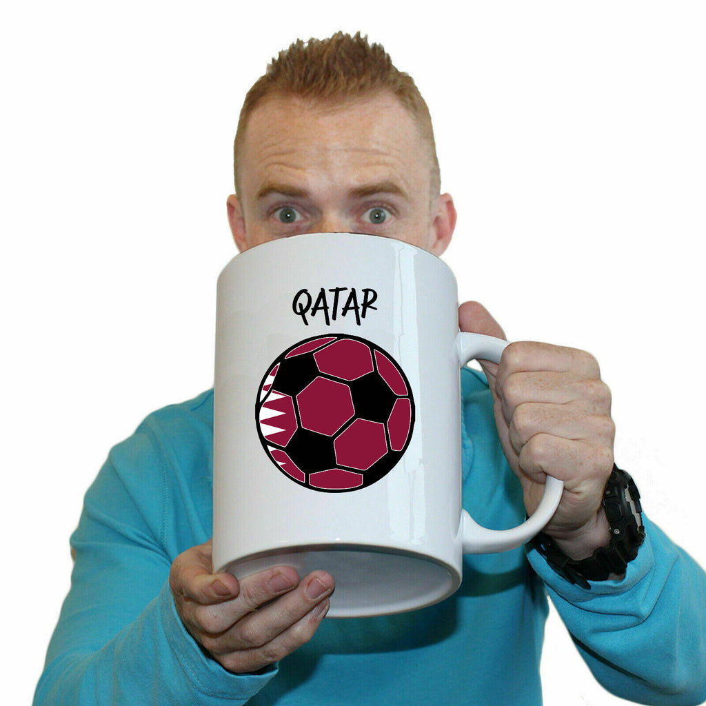 Qatar Football - Funny Giant 2 Litre Mug