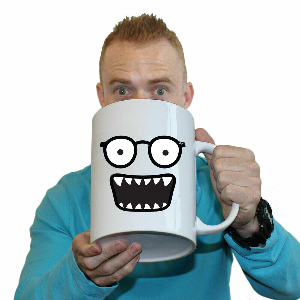 Glasses Monster - Funny Giant 2 Litre Mug Cup