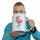 Pink Flamingo - Funny Giant 2 Litre Mug