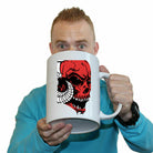 Horned Skull Fashion - Funny Giant 2 Litre Mug
