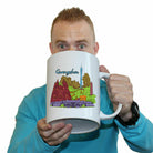 Guangzhou China Country Flag Destination - Funny Giant 2 Litre Mug