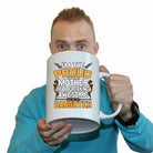 Proud Mother Awesome Daughter Mum - Funny Giant 2 Litre Mug