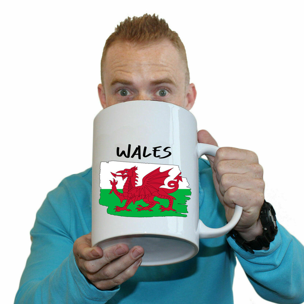 Wales - Funny Giant 2 Litre Mug