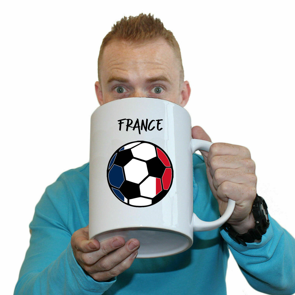 France Football - Funny Giant 2 Litre Mug