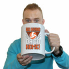 Volleyball Go Hard Or Go Home - Funny Giant 2 Litre Mug