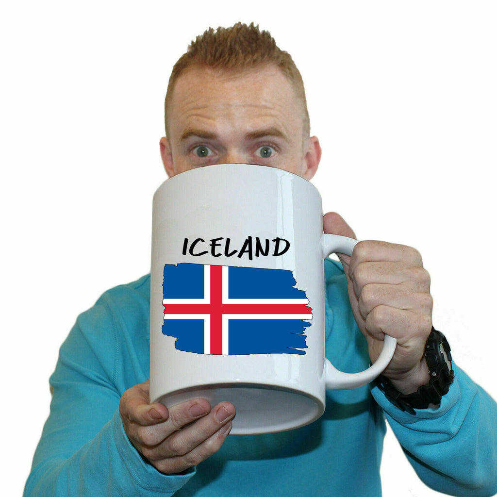 Iceland - Funny Giant 2 Litre Mug