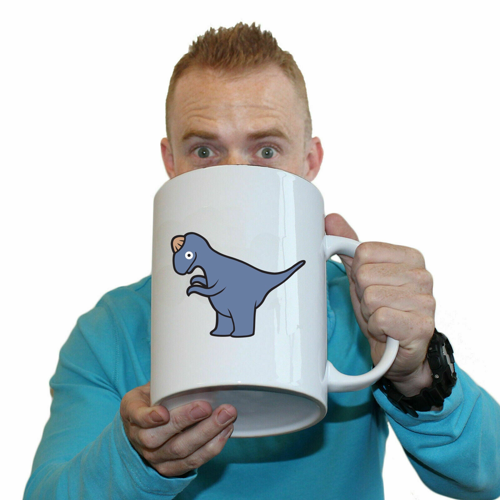 Dinosaur Pachysaurus Ani Mates - Funny Giant 2 Litre Mug Cup