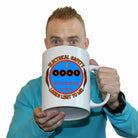 Electrician Created Because Engineers Need Heroes Too Sparky Electrician - Funny Giant 2 Litre Mug