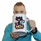 Meh Whatever Cat - Funny Giant 2 Litre Mug