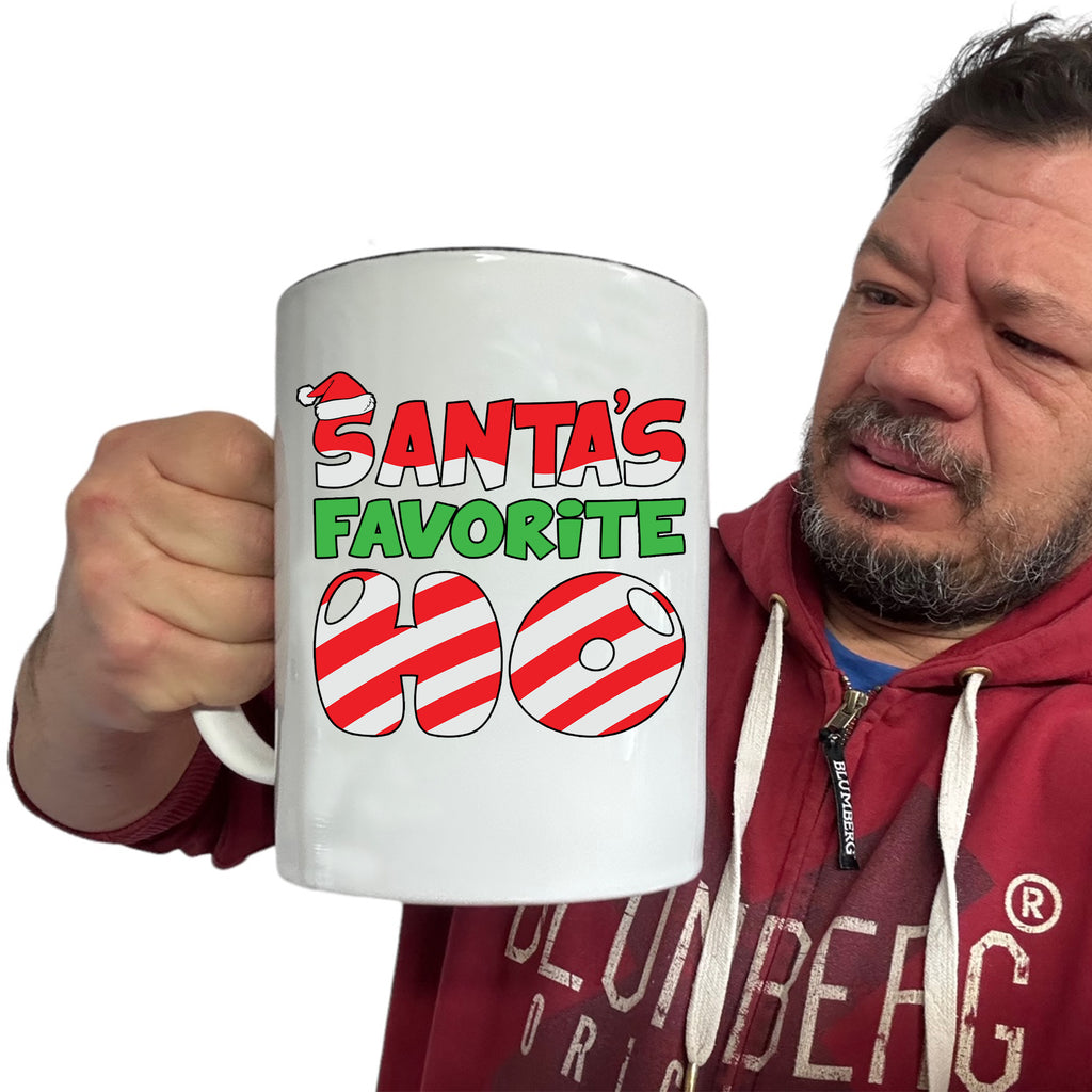 Santa Favorite Ho Christmas - Funny Giant 2 Litre Mug