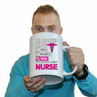 Nurse Relationship Status Single Married Taken - Funny Giant 2 Litre Mug