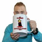 Beware Zombie Apocalypse Halloween - Funny Giant 2 Litre Mug