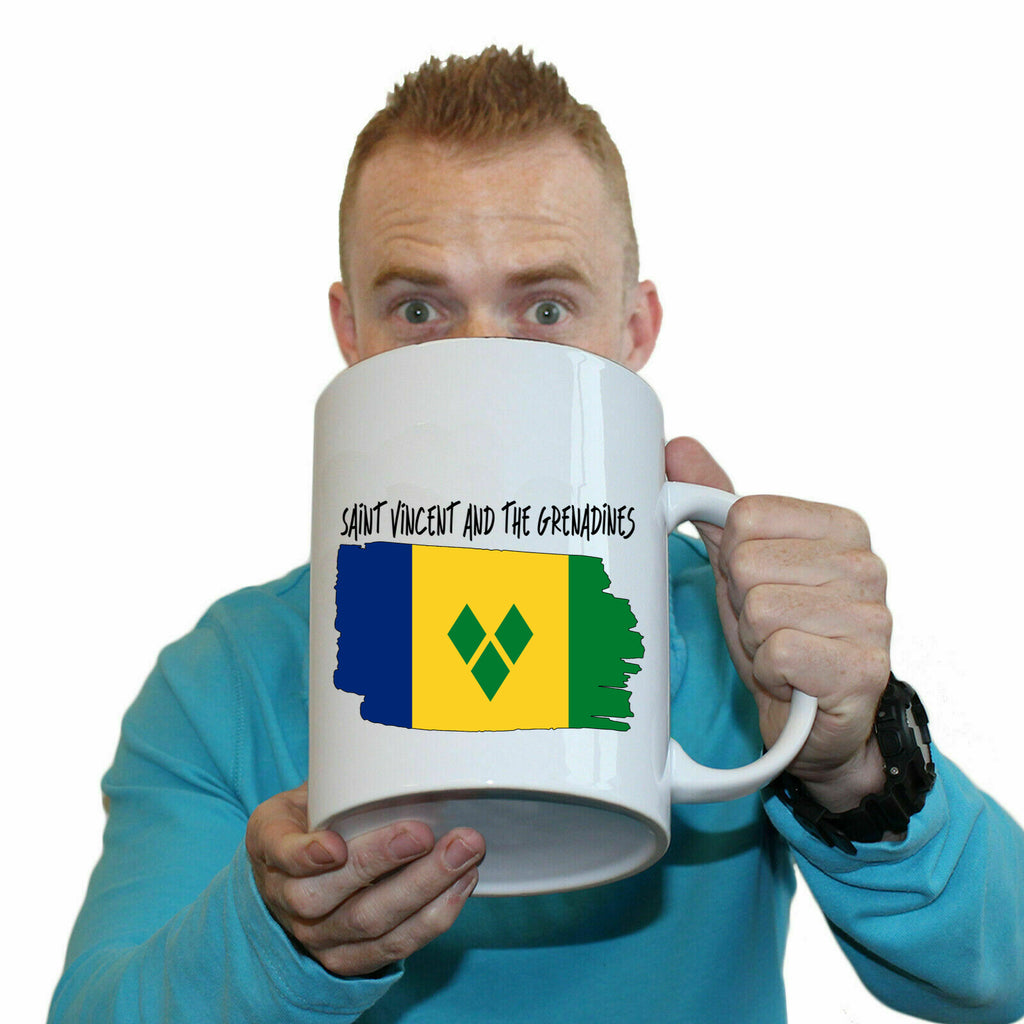 Saint Vincent And The Grenadines - Funny Giant 2 Litre Mug