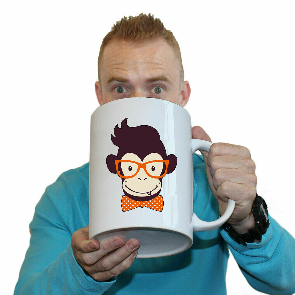 Posh Monkey Animal - Funny Giant 2 Litre Mug